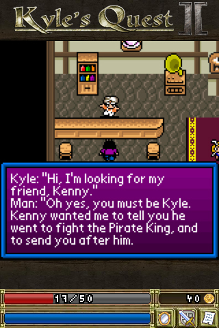 Screenshot Kyle’s Quest 2 Screenshot Kyle’s Quest 2